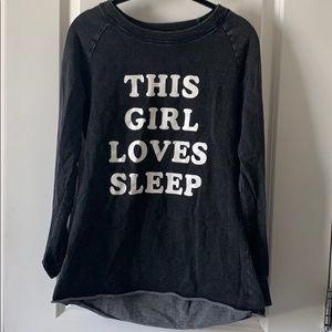 This Girl Loves Sleep Sweatshirt